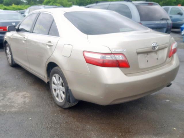 4T1BE46K97U090984 - 2007 TOYOTA CAMRY NEW GOLD photo 3