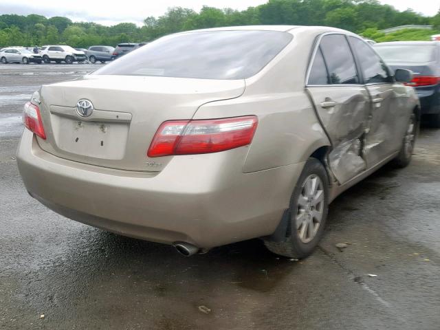 4T1BE46K97U090984 - 2007 TOYOTA CAMRY NEW GOLD photo 4