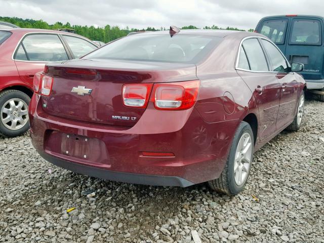 1G11C5SL4FF232339 - 2015 CHEVROLET MALIBU 1LT 勃艮第红 照片 4
