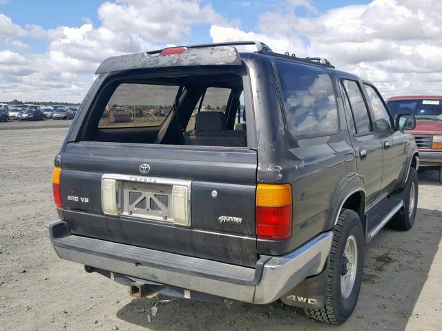 JT3VN39W7R8061784 - 1994 TOYOTA 4RUNNER VN BLACK photo 4