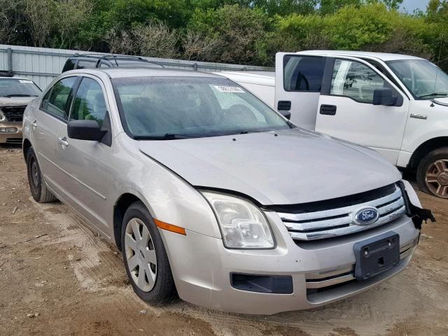 3FAHP06Z97R252544 - 2007 FORD FUSION S SILVER photo 1