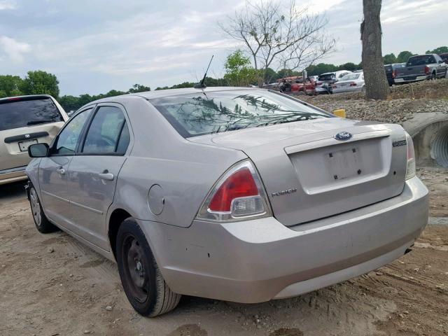 3FAHP06Z97R252544 - 2007 FORD FUSION S SILVER photo 3