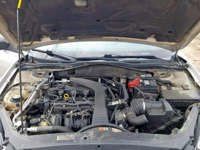 3FAHP06Z97R252544 - 2007 FORD FUSION S SILVER photo 7