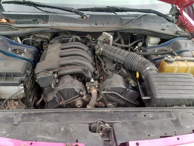 2D4FV48T25H680247 - 2005 DODGE MAGNUM SE PINK photo 7