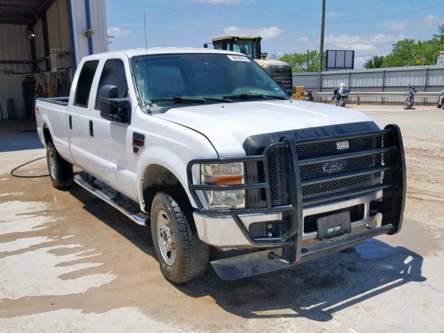 1FTWW31R38EC93480 - 2008 FORD F350 SRW S WHITE photo 1