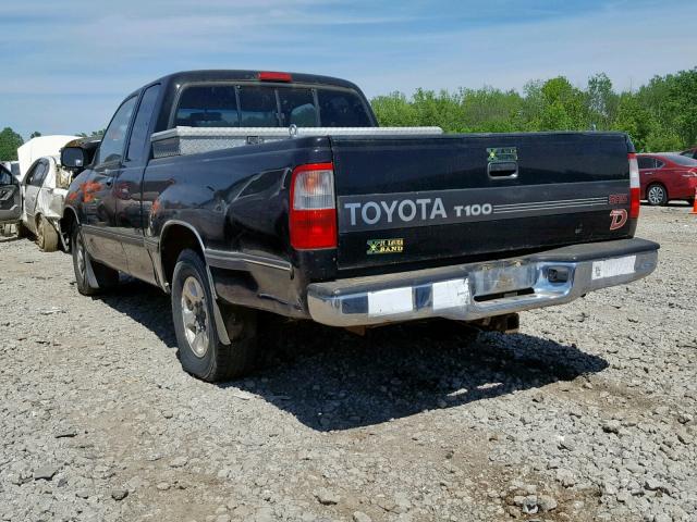 JT4TN14D4W0041306 - 1998 TOYOTA T100 XTRAC BLACK photo 3