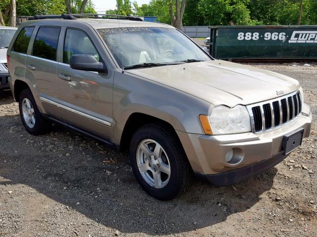 1J4HR58N15C546778 - 2005 JEEP GRAND CHER BROWN photo 1