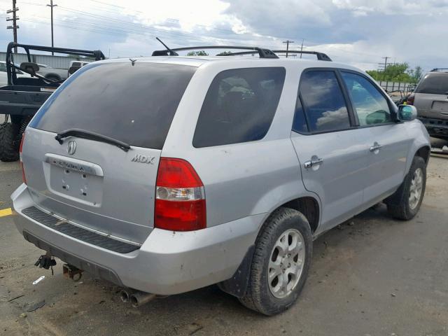 2HNYD18611H521094 - 2001 ACURA MDX TOURIN SILVER photo 4