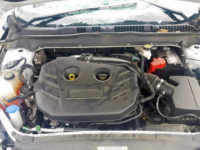 3FA6P0D96JR151236 - 2018 FORD FUSION TIT WHITE photo 7