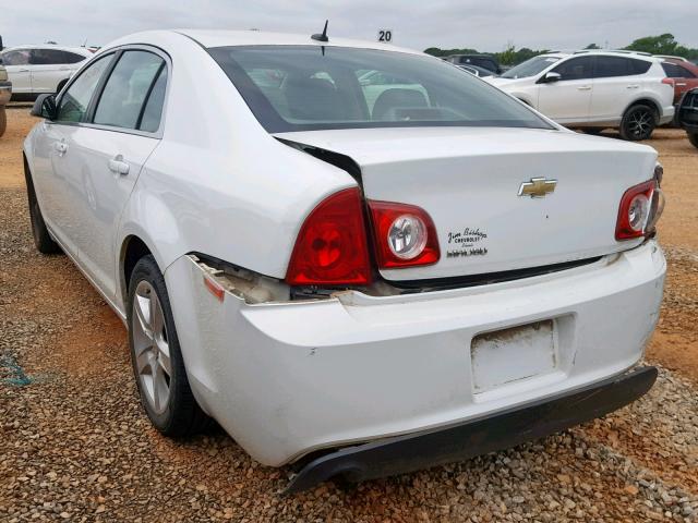 1G1ZB5E12BF275765 - 2011 CHEVROLET MALIBU LS WHITE photo 3