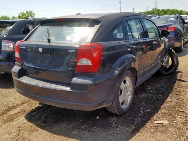 1B3HB48B68D617211 - 2008 DODGE CALIBER SX BLACK photo 4