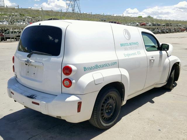 3GCCA85D08S661746 - 2008 CHEVROLET HHR PANEL WHITE photo 4