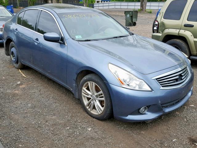 JN1CV6AR3AM461740 - 2010 INFINITI G37 BLACK photo 1