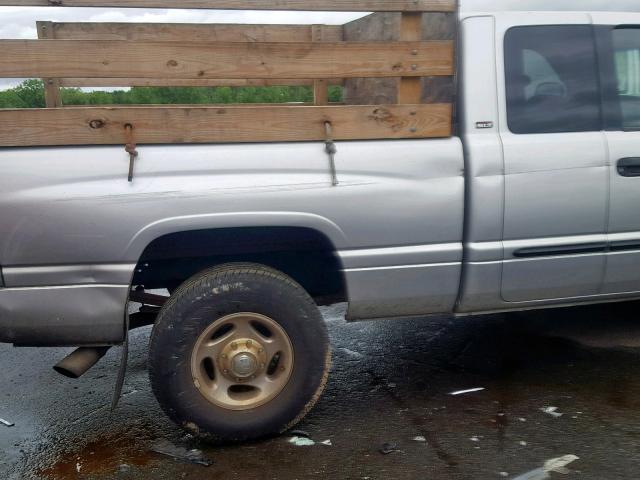 3B7KC23622M269807 - 2002 DODGE RAM 2500 GRAY photo 9