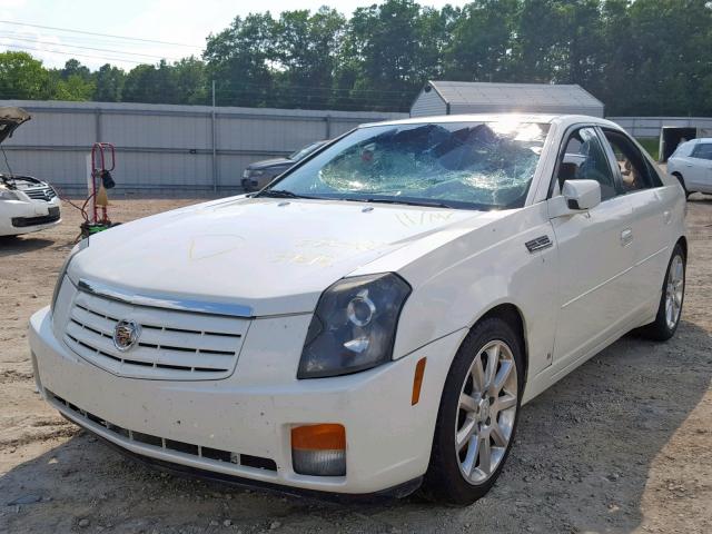 1G6DP577270117489 - 2007 CADILLAC CTS HI FEA WHITE photo 2