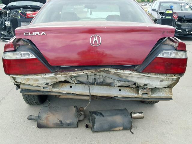 19UUA56663A021037 - 2003 ACURA 3.2TL MAROON photo 9