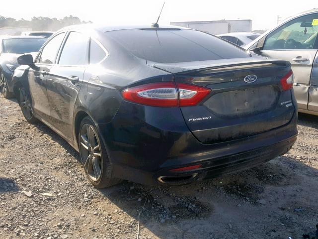 3FA6P0K94FR169471 - 2015 FORD FUSION TIT BLACK photo 3