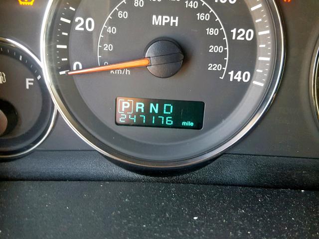 1J8HG48P47C578675 - 2007 JEEP COMMANDER BLUE photo 8