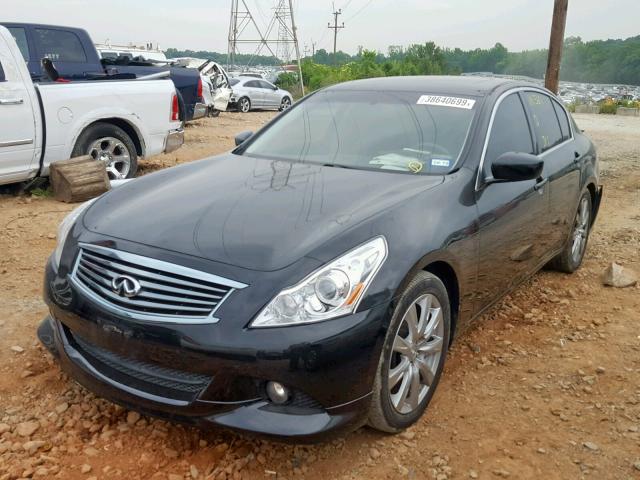 JN1CV6AP2BM506778 - 2011 INFINITI G37 BASE BLACK photo 2