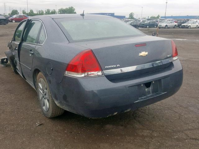 2G1WA5EK2B1140694 - 2011 CHEVROLET IMPALA LS GRAY photo 3