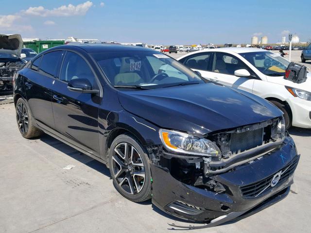 YV126MFL6H2422378 - 2017 VOLVO S60 BLACK photo 1