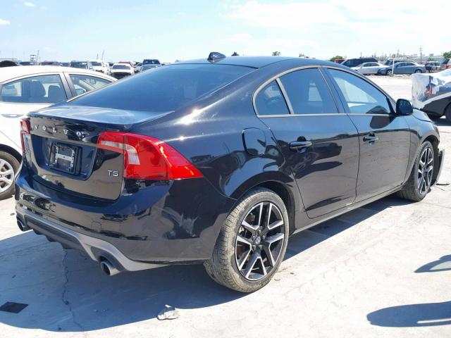 YV126MFL6H2422378 - 2017 VOLVO S60 BLACK photo 4