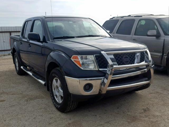 1N6AD07W77C435395 - 2007 NISSAN FRONTIER C BLACK photo 1