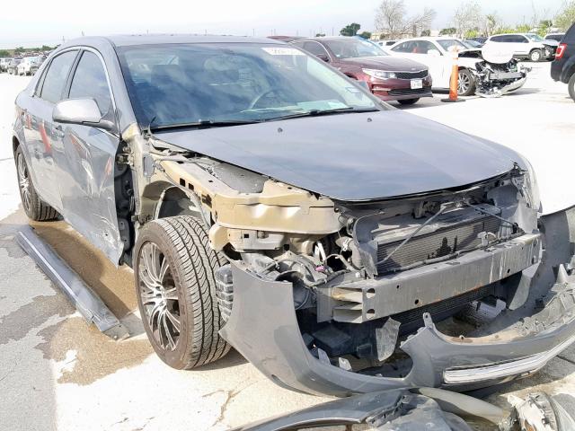 1G1ZH57B584205668 - 2008 CHEVROLET MALIBU 1LT GRAY photo 1
