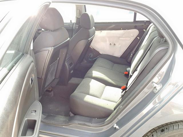 1G1ZH57B584205668 - 2008 CHEVROLET MALIBU 1LT GRAY photo 6
