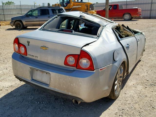 1G1ZG5E72CF101234 - 2012 CHEVROLET MALIBU LTZ 银色 照片 4