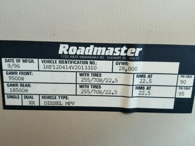 1RF120414V2013310 - 1997 ROADMASTER RAIL DYANASTER WHITE photo 10