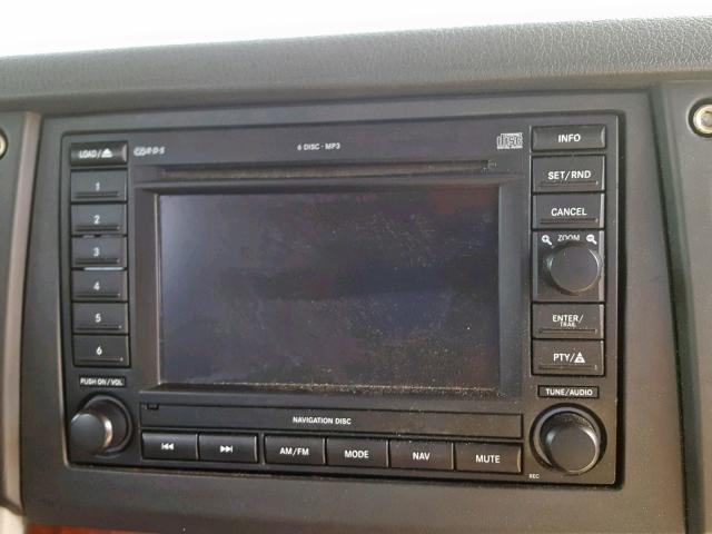 1J8HG58N16C164594 - 2006 JEEP COMMANDER RED photo 9