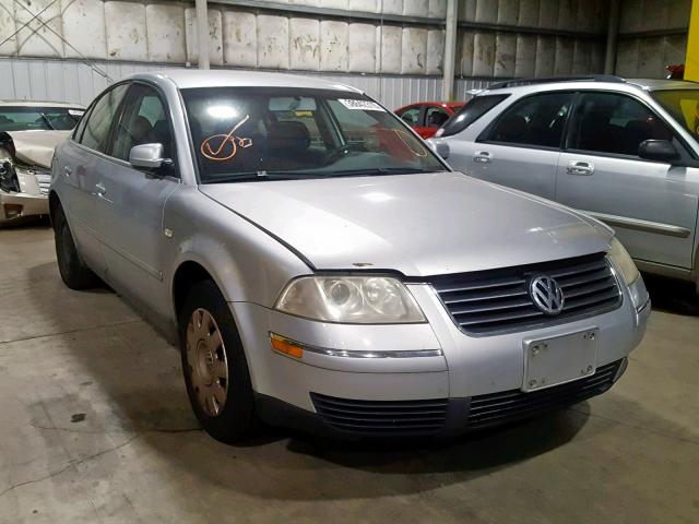 WVWMD63B23P391444 - 2003 VOLKSWAGEN PASSAT GL SILVER photo 1