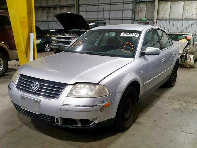 WVWMD63B23P391444 - 2003 VOLKSWAGEN PASSAT GL SILVER photo 2