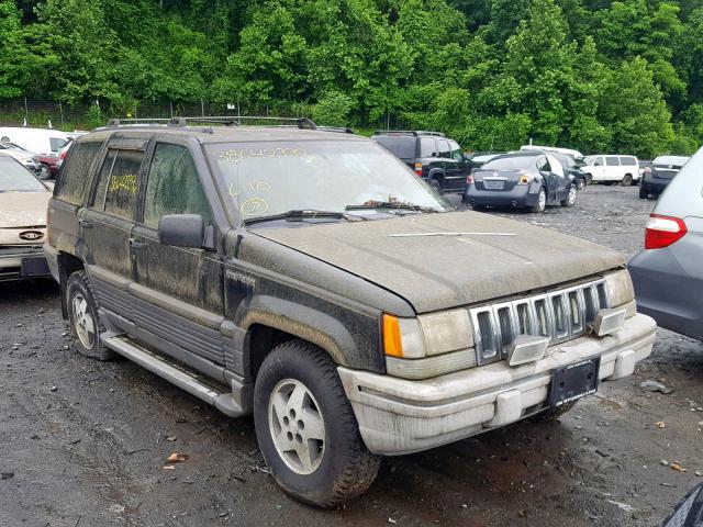 1J4GZ58SXSC591795 - 1995 JEEP GRAND CHER BLACK photo 1