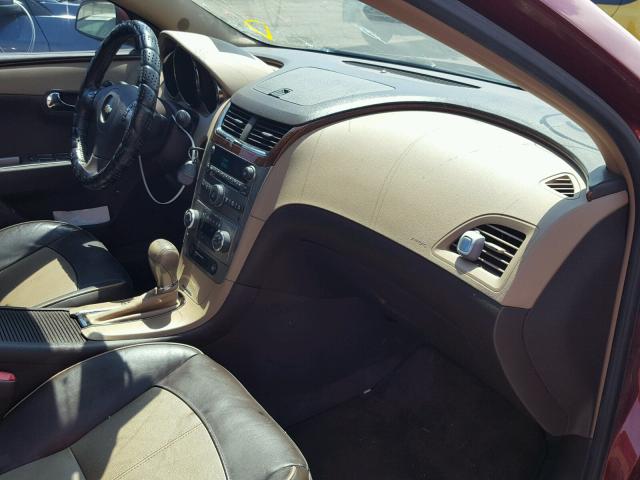 1G1ZK57768F241063 - 2008 CHEVROLET MALIBU LTZ მუქწითელი ფოტო 5