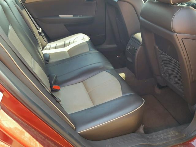 1G1ZK57768F241063 - 2008 CHEVROLET MALIBU LTZ მუქწითელი ფოტო 6