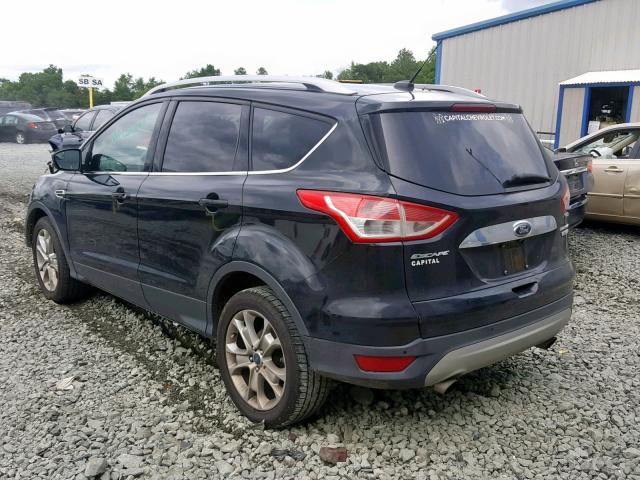 1FMCU0JX4EUE05027 - 2014 FORD ESCAPE TIT BLACK photo 3