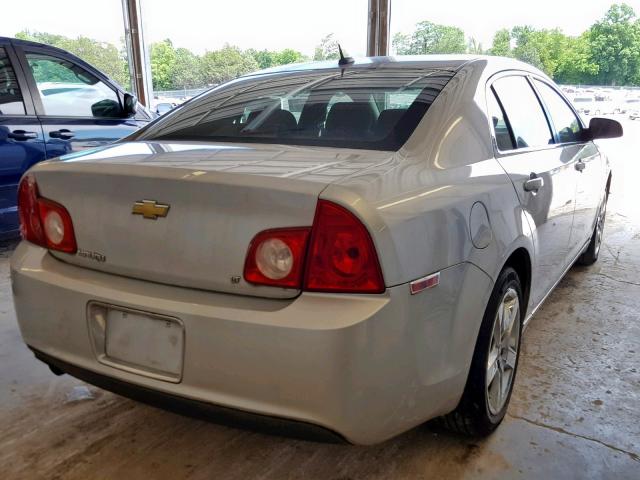 1G1ZH57B49F231880 - 2009 CHEVROLET MALIBU 1LT 银色 照片 4