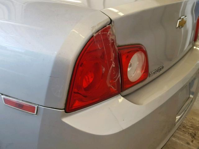 1G1ZH57B49F231880 - 2009 CHEVROLET MALIBU 1LT 银色 照片 9