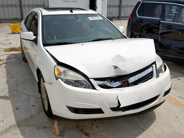 1G8ZV57777F220620 - 2007 SATURN AURA XR WHITE photo 1