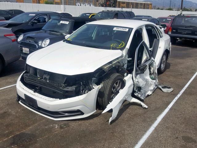 1VWAT7A34GC028564 - 2016 VOLKSWAGEN PASSAT S WHITE photo 2