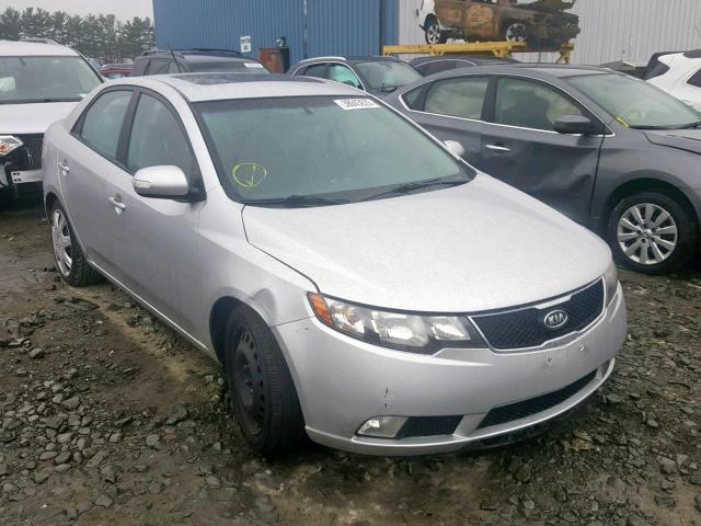 KNAFW4A35A5040911 - 2010 KIA FORTE SX SILVER photo 1