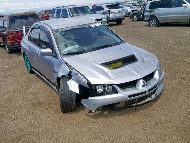 JA3AH86F43U124811 - 2003 MITSUBISHI LANCER EVO SILVER photo 1