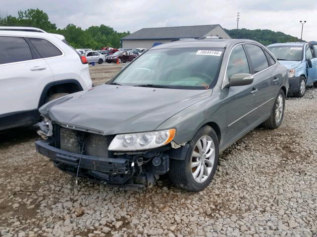 KMHFC46F17A187799 - 2007 HYUNDAI AZERA SE GRAY photo 2