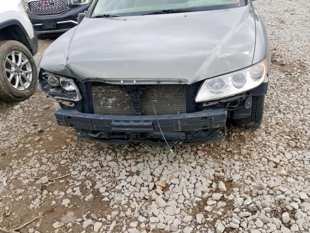 KMHFC46F17A187799 - 2007 HYUNDAI AZERA SE GRAY photo 9