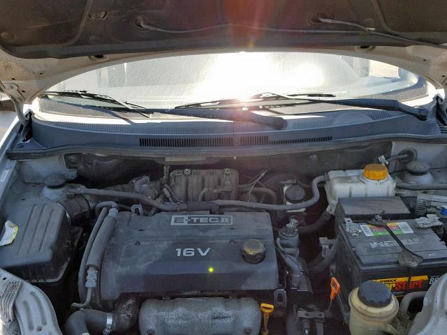 KL1TD56688B181012 - 2008 CHEVROLET AVEO BASE Gümüş foto 7