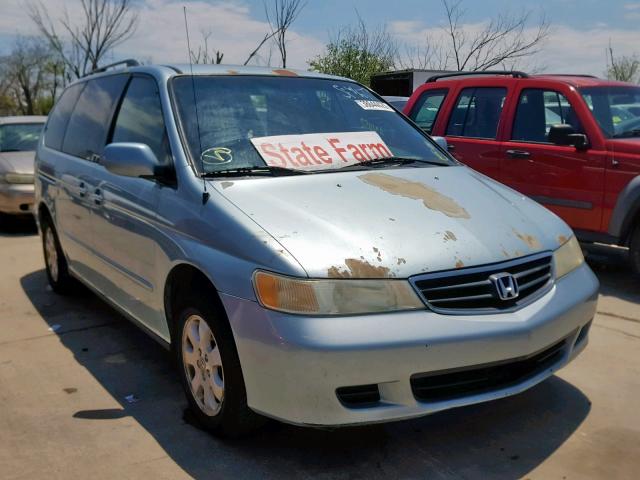 5FNRL18063B076000 - 2003 HONDA ODYSSEY EX BLUE photo 1