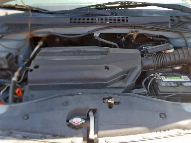 5FNRL18063B076000 - 2003 HONDA ODYSSEY EX BLUE photo 7