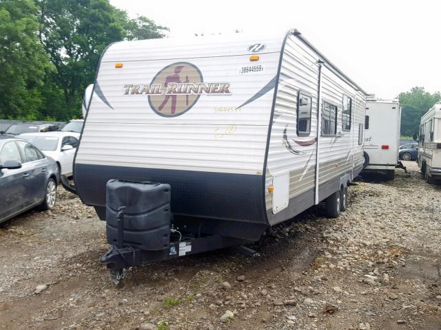 5SFEB3322FE288661 - 2015 TRAIL KING TRAILER WHITE photo 2